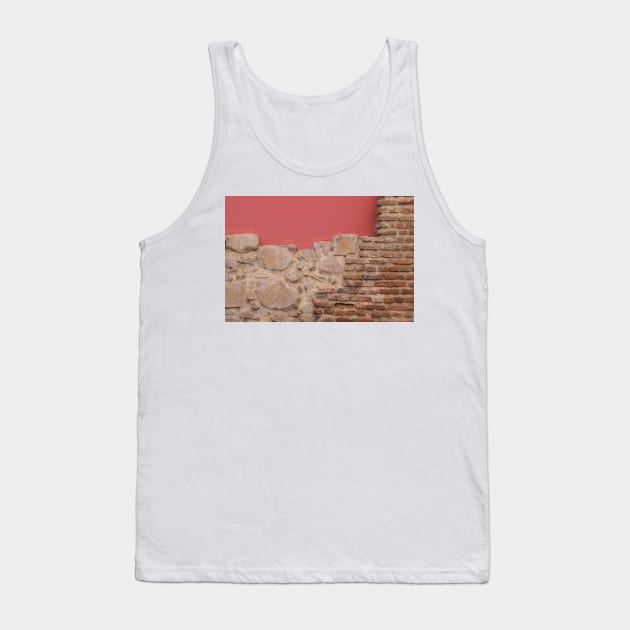 Bricks, Stones, Mortar And Walls – 2 © Tank Top by PrinceJohn